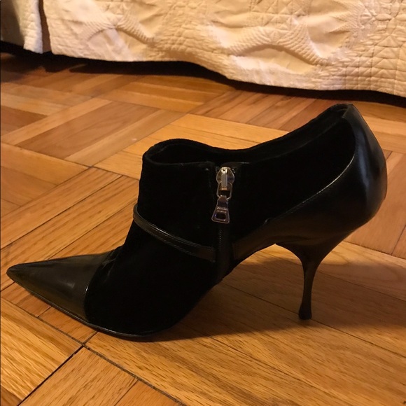 PRADA VERO CUOIO EURO SZ 39.5 MADE IN ITALY (U.S. 8.5) SEE DESCRIPTION - Picture 2 of 6